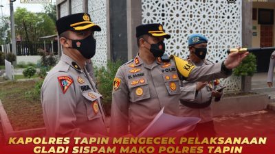 Antisipasi Hal Tak Diinginkan, Polres Tapin Kini Dilengkapi Alarm Styling Sispam