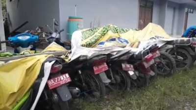 Tapin Siap Lelang Ratusan Motor Dan Mobil Inventaris