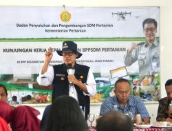 Beri Motivasi di BPP Mojosongo, Kementan: Pertanian Berkontribusi Nyata untuk Ekonomi