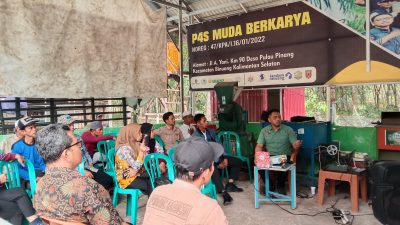 P4S Muda Berkarya Sambut Kedatangan Kelompok Ketahanan Pangan Desa Pematang Karangan