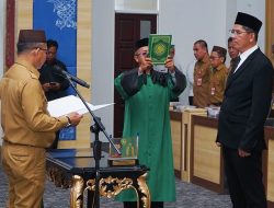 Direktur PDAM Tapin Resmi Dilantik, Bupati Harapkan Percepatan Konsolidasi