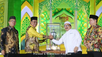 Tapin Sukses Sebagai Tuan Rumah, MTQN ke-35 Tingkat Provinsi Kalsel Resmi Ditutup