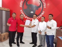 Pasangan H Yamani dan H Juanda Satu – Satunya Yang mendaftar di Partai PDIP