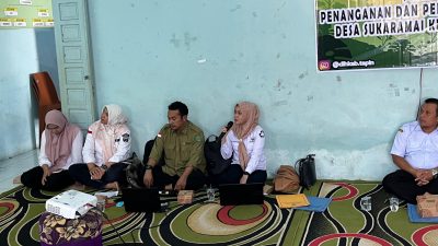 DLH Tapin Gelar Sosialisasi Penanganan Sampah di Desa Sukaramai