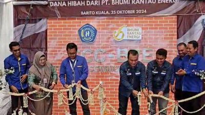 Komitmen PT BRE dalam Pendidikan, Peresmian Gedung SCC dan Ruang Kelas Teknik di Politeknik Hasnur