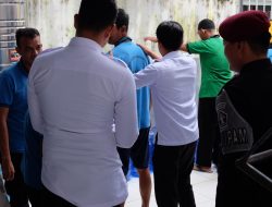 Cegah Gangguan Keamanan, Rutan Rantau Lakukan Razia Kamar Warga Binaan