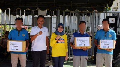 Rutan Rantau Meriahkan HBP Ke-61, BRI dan Inkopasindo Serahkan Hadiah Untuk WBP