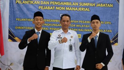 Langkah Awal Pengabdian, Dua Pegawai Rutan Rantau Resmi Sandang Status PNS