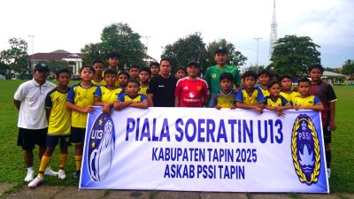 Piala Soeratin U-13 Resmi Dimulai, Tapin Siapkan Generasi Emas Sepak Bola