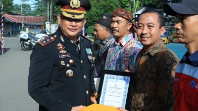 Dukung Ketahanan Pangan, PT Bhumi Rantau Energi Terima Penghargaan dari Polres Tapin