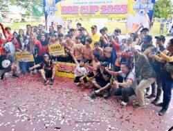 BRE CUP VII U-13 Ditutup, Sinergi Pemkab–PT BRE Dorong Pembinaan Sepak Bola Usia Dini Tapin