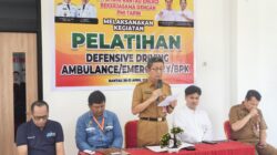 Pertama di Tapin, PT BRE Gelar Pelatihan Driver Bagi Supir Ambulan dan BPK