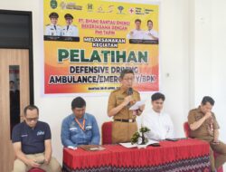 Pertama di Tapin, PT BRE Gelar Pelatihan Driver Bagi Supir Ambulan dan BPK